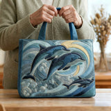 Artisan Tote featuring Ocean Dolphin Design