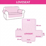 Buffalo Plains Quilted Sofa Protector - Model NCU0NT10646