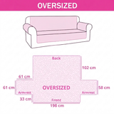 Buffalo Plains Quilted Sofa Protector - Model NCU0NT10646